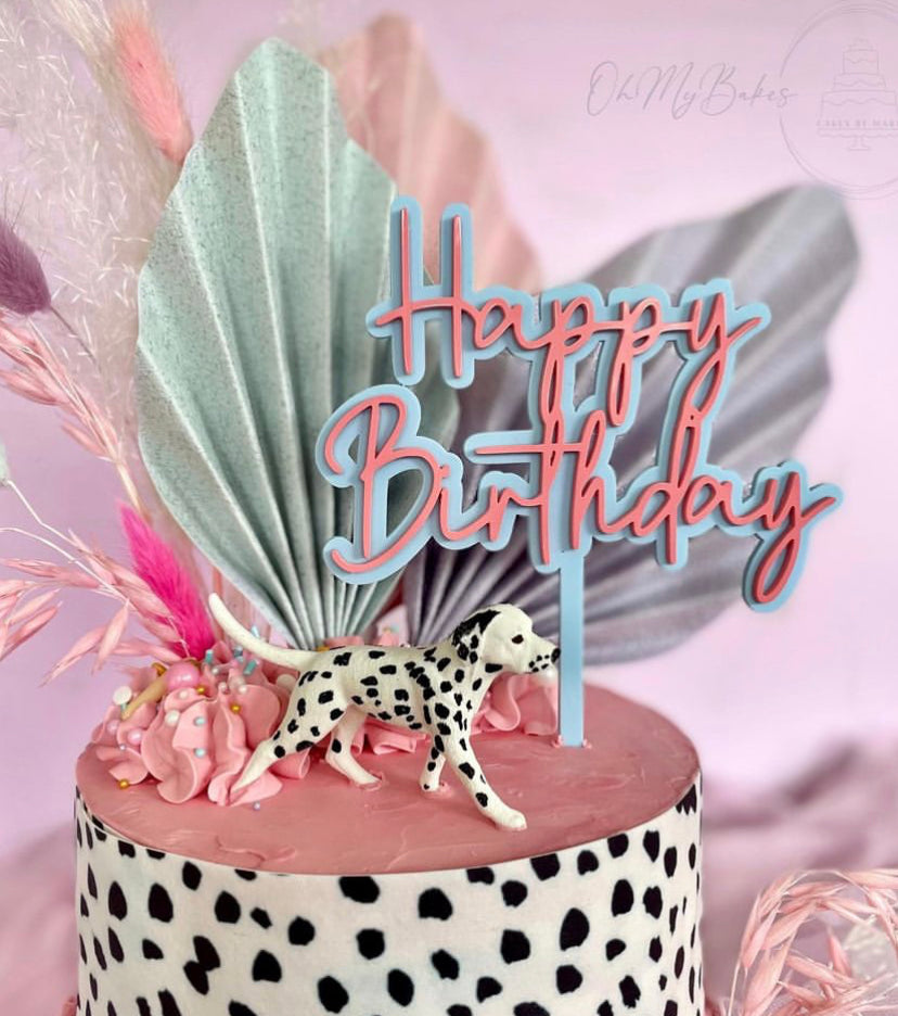 Double Layered Acrylic