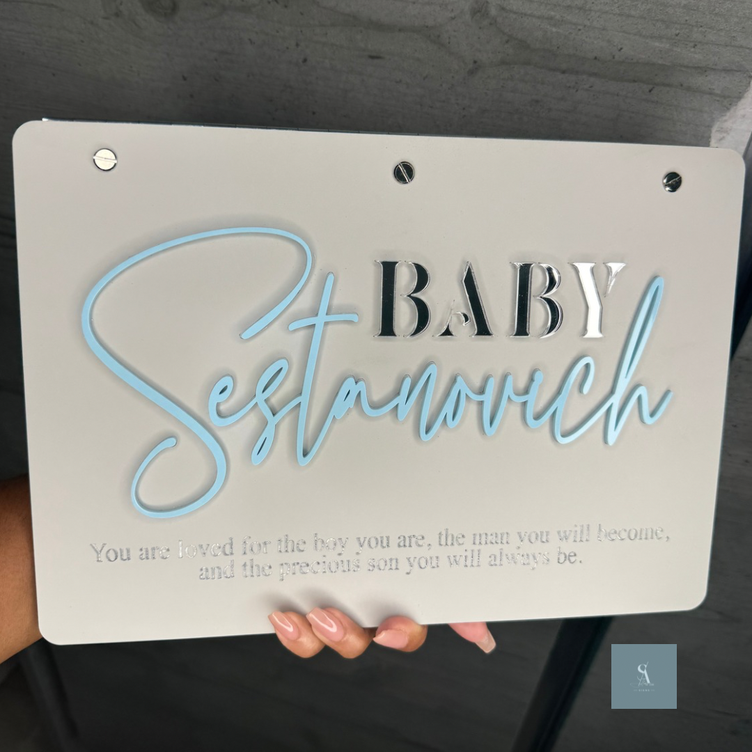A4 Portfolio/ Baby Shower book