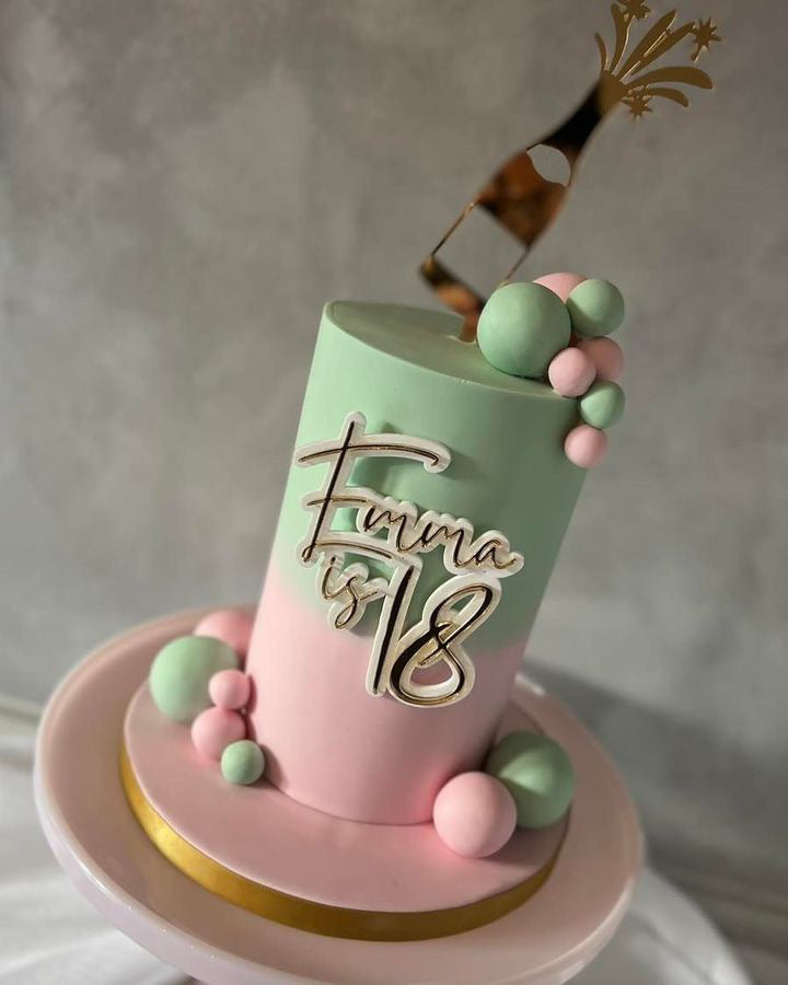 Champagne bottle topper