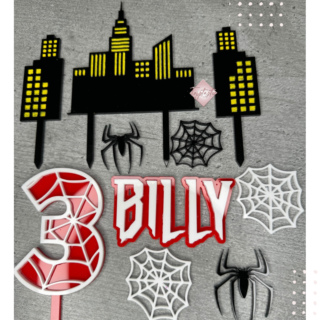 Spiderman themed set