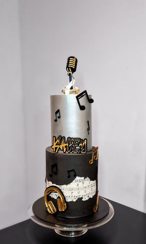 Music themed topper set