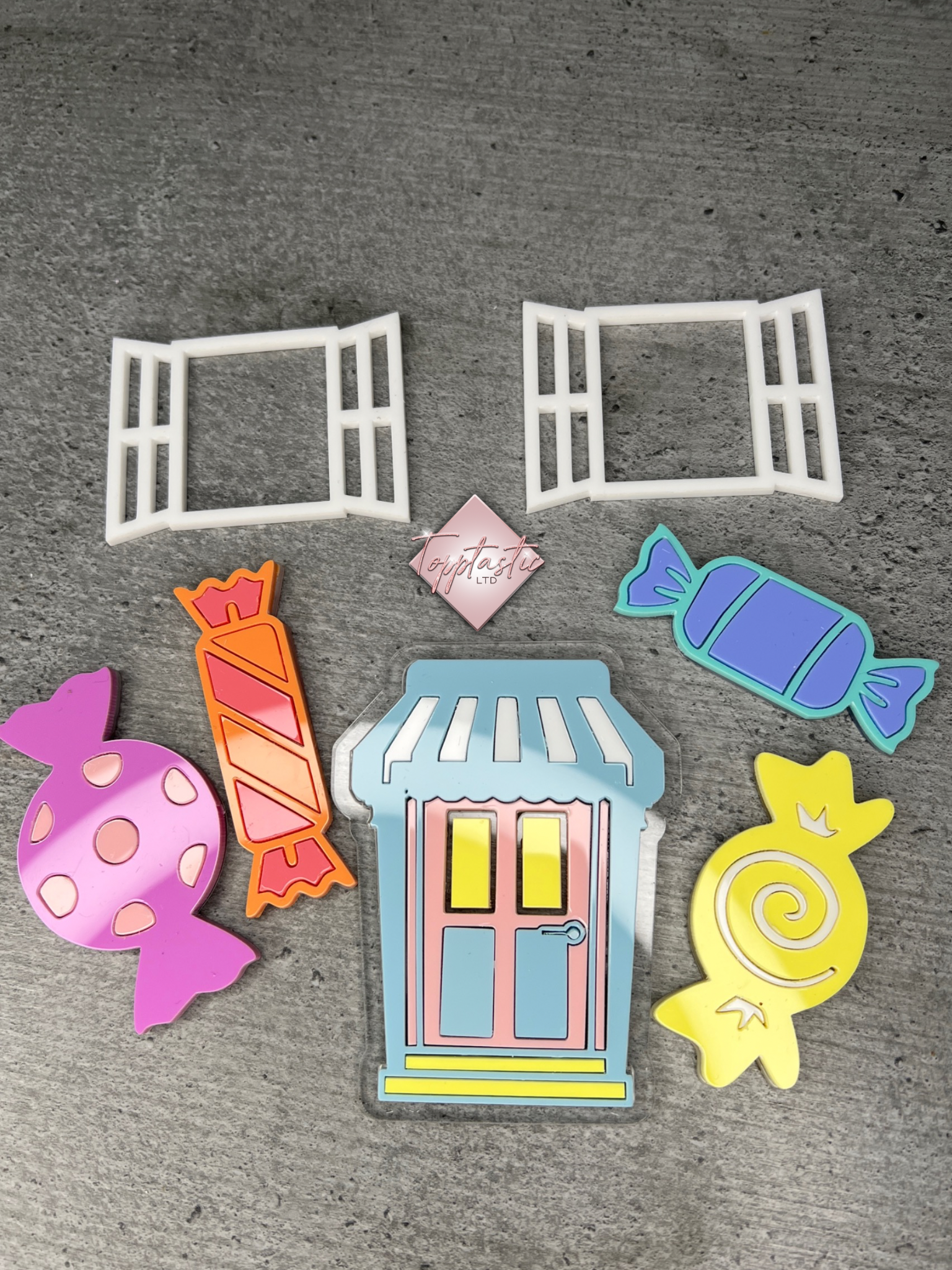 Candy Door /window/candy charm set