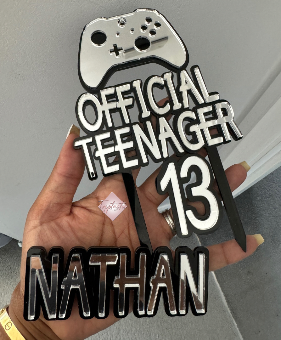 Official Teenager/ Xbox Topper set