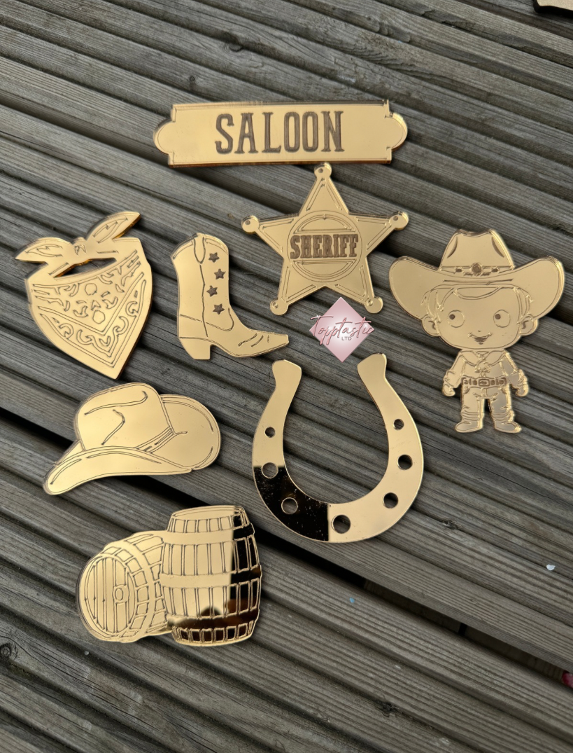 Rodeo/ Cowboy themed charms