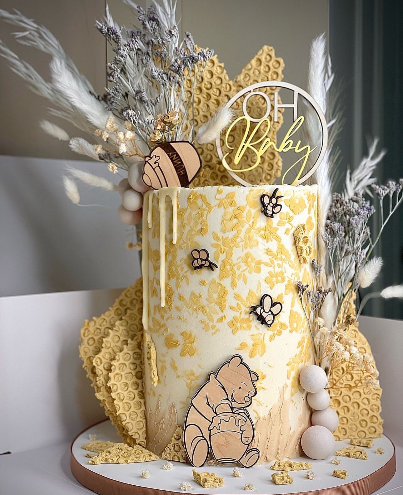 Wooden Oh Baby topper