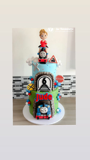 Thomas the tank engine/ train cake charms