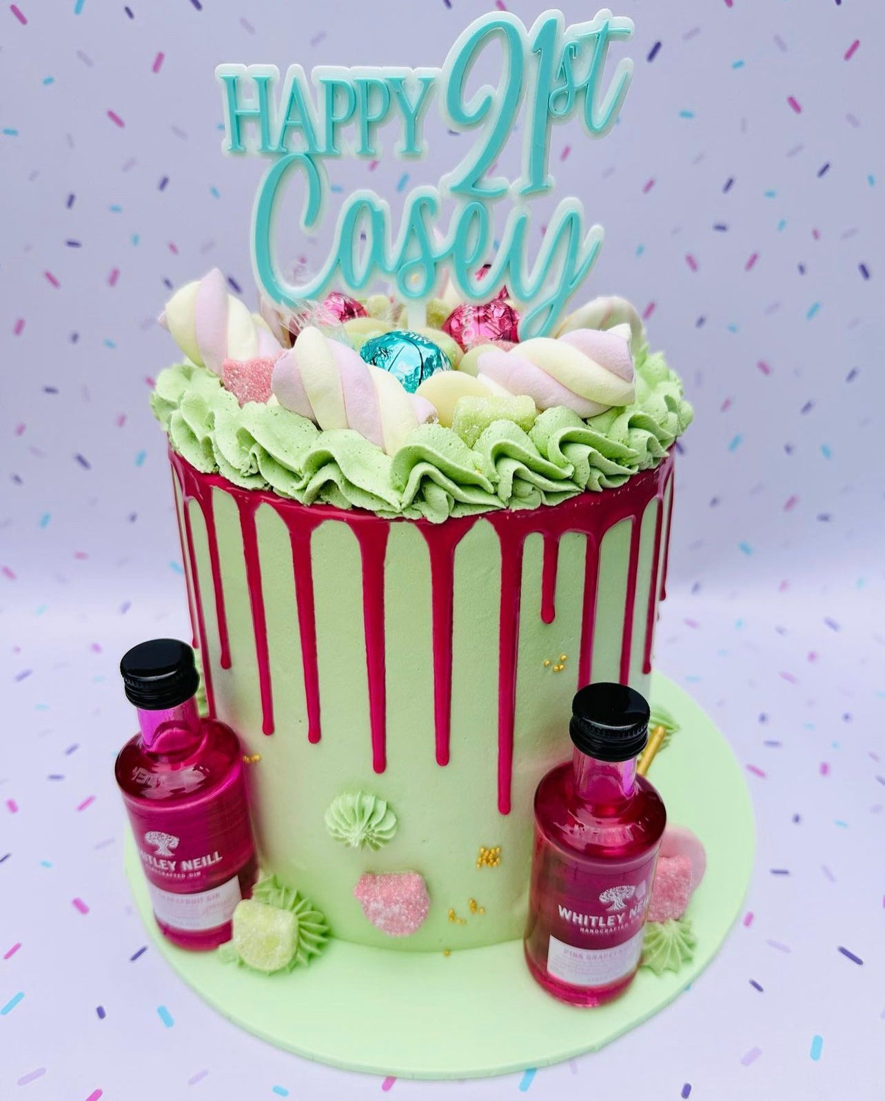 Double layered Personalised Topper