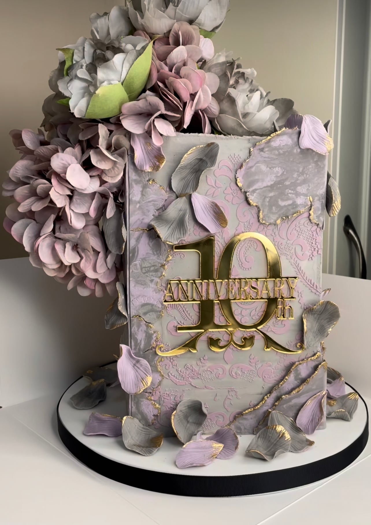 Anniversary Acrylic cake charm