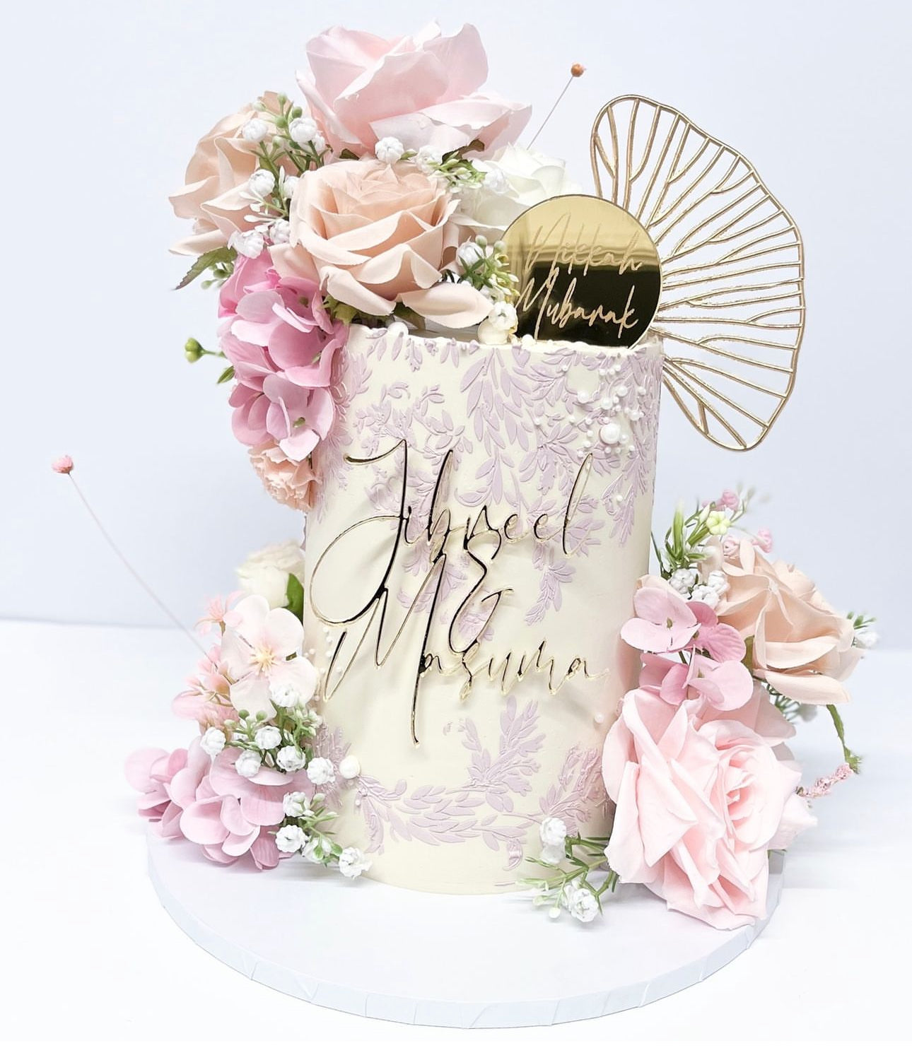 Personalised Acrylic cake charm