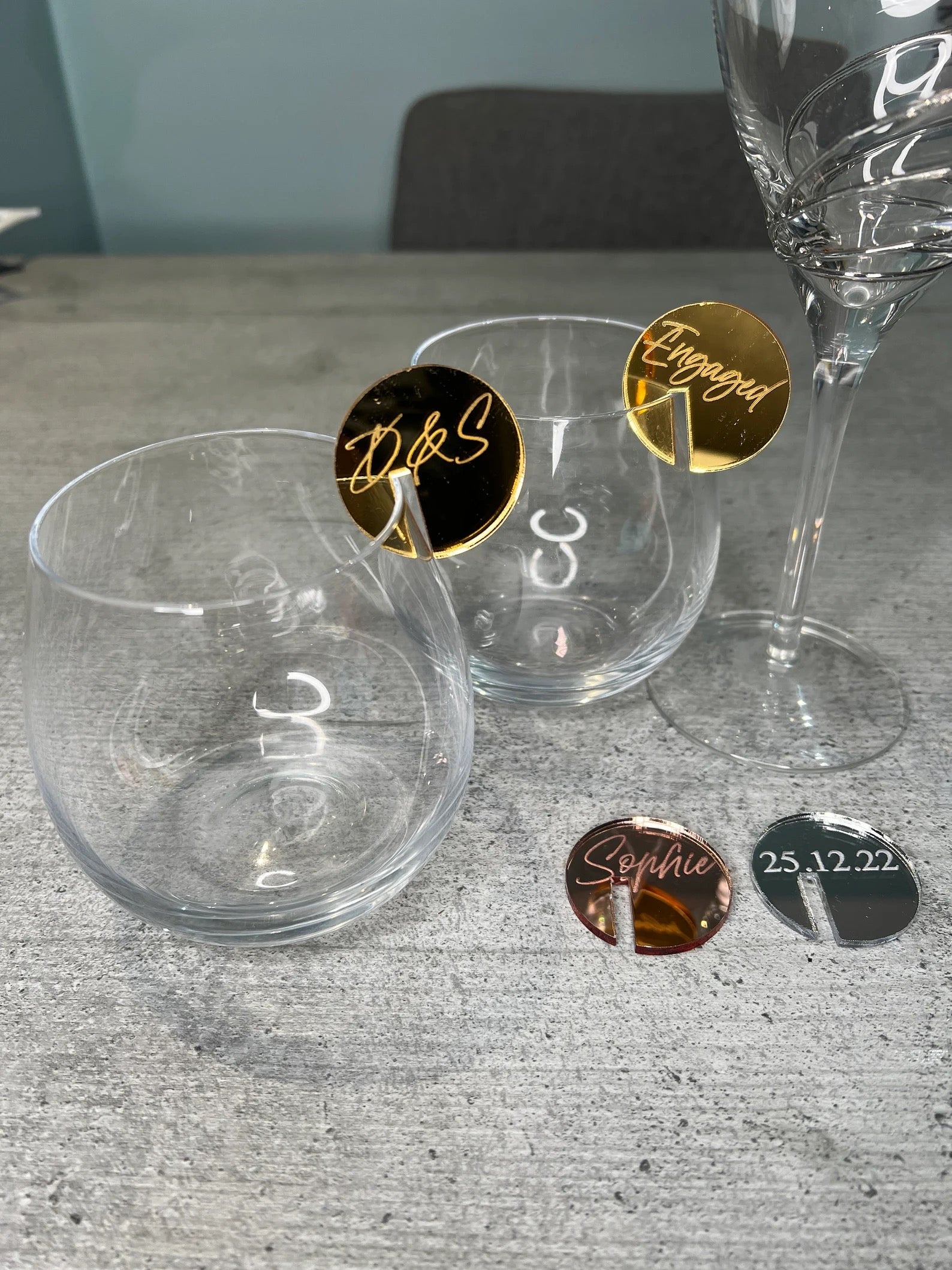 Drink tags- Pack of 6