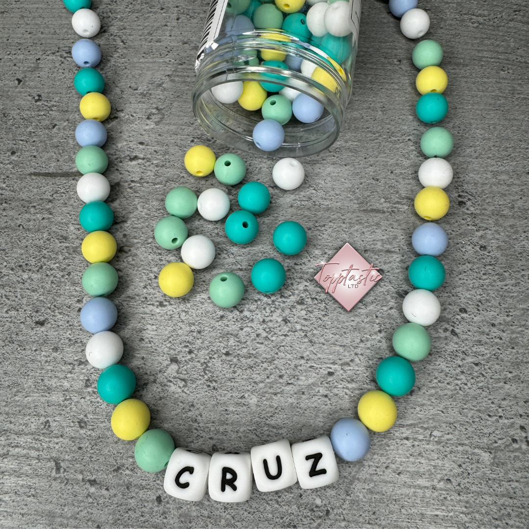 Personalised beaded topper- DISPATCHED 10 WORKING DAYS