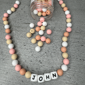 Personalised beaded topper- DISPATCHED 10 WORKING DAYS
