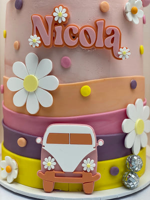 Retro/ 60s/ Campervan Topper set