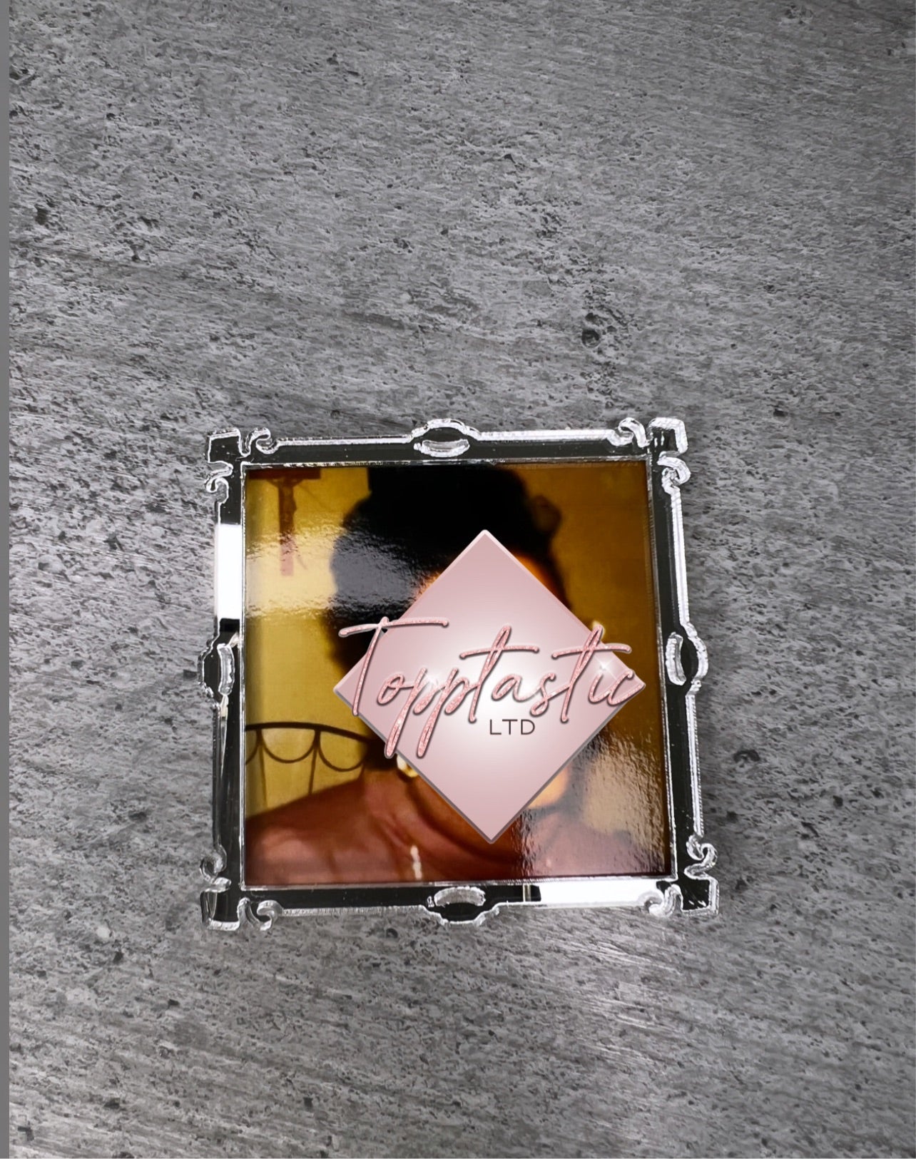 Acrylic Photo frame charm