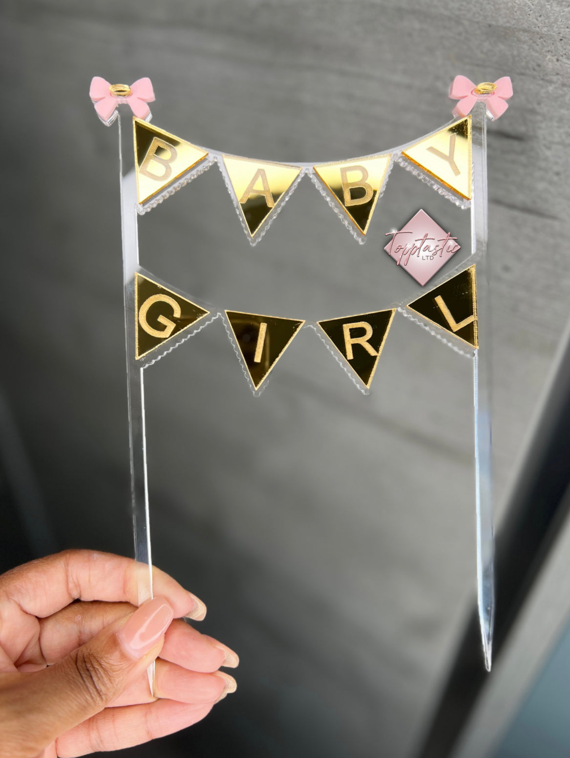 Baby bunting topper