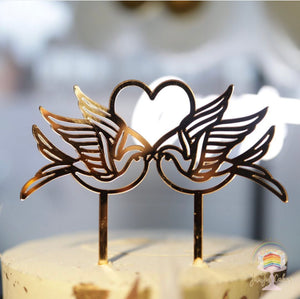 Love birds topper