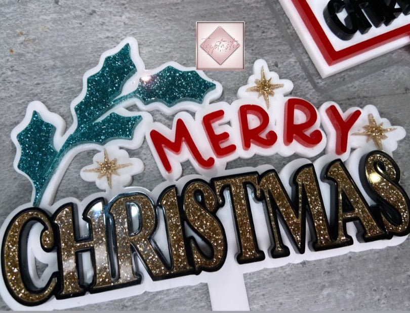 Merry Christmas Topper