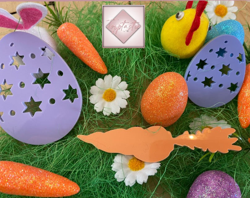 Easter themed Egg Charms-Pack of 2