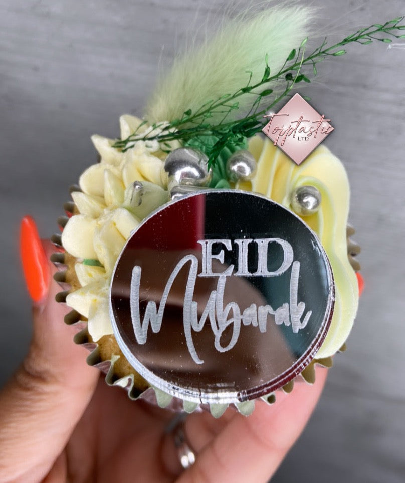 Mini EID Mubarak Disc- Pack of 2