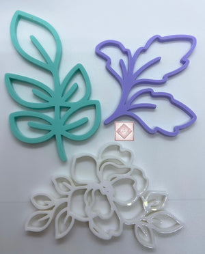 Floral Acrylic charm collection/ Flowers- Packs options