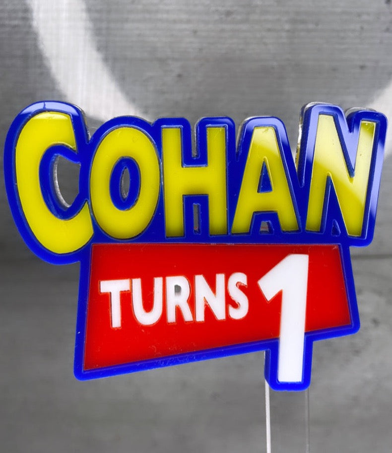 Toy Story Font Topper