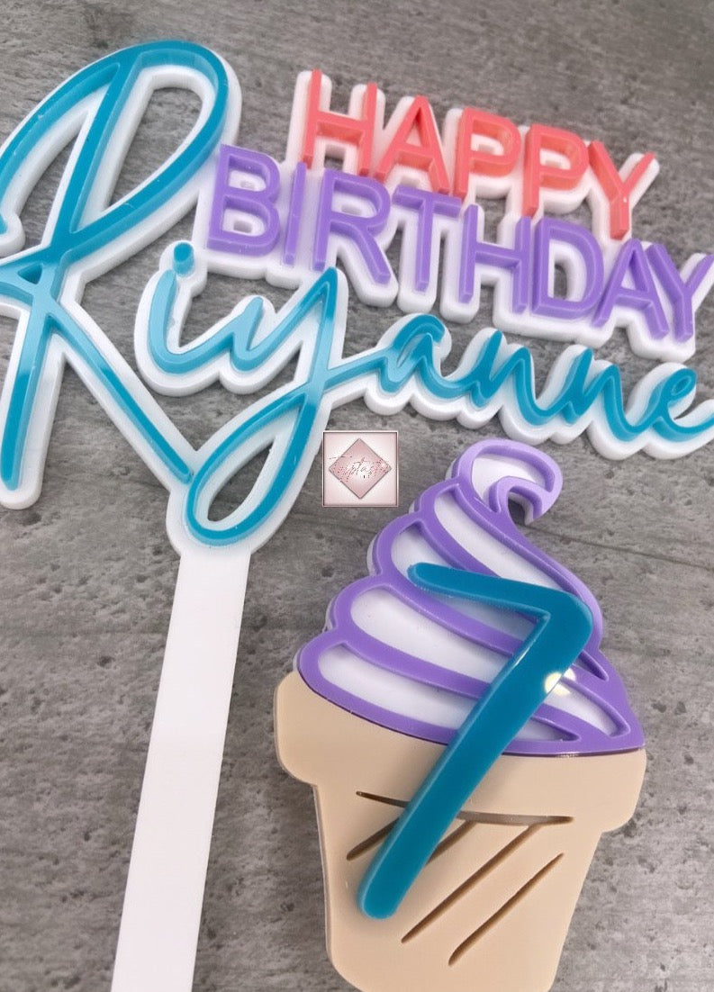 Ice cream Age charm/ SET