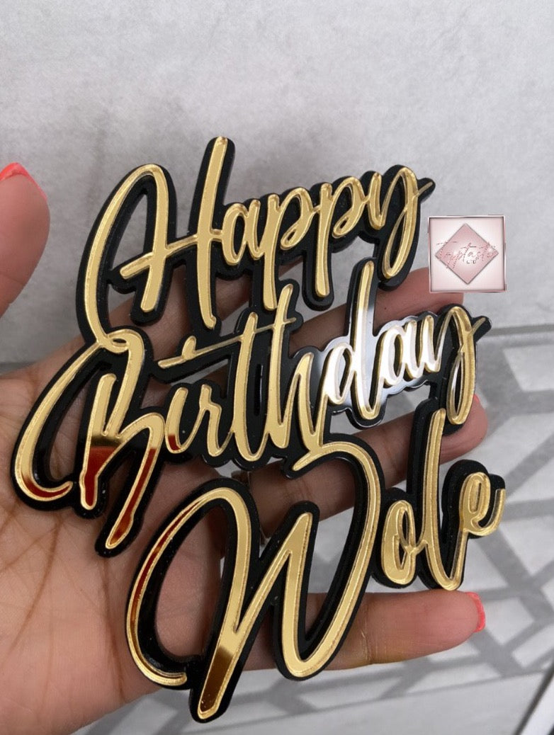 Double layered charm: Choose your Font