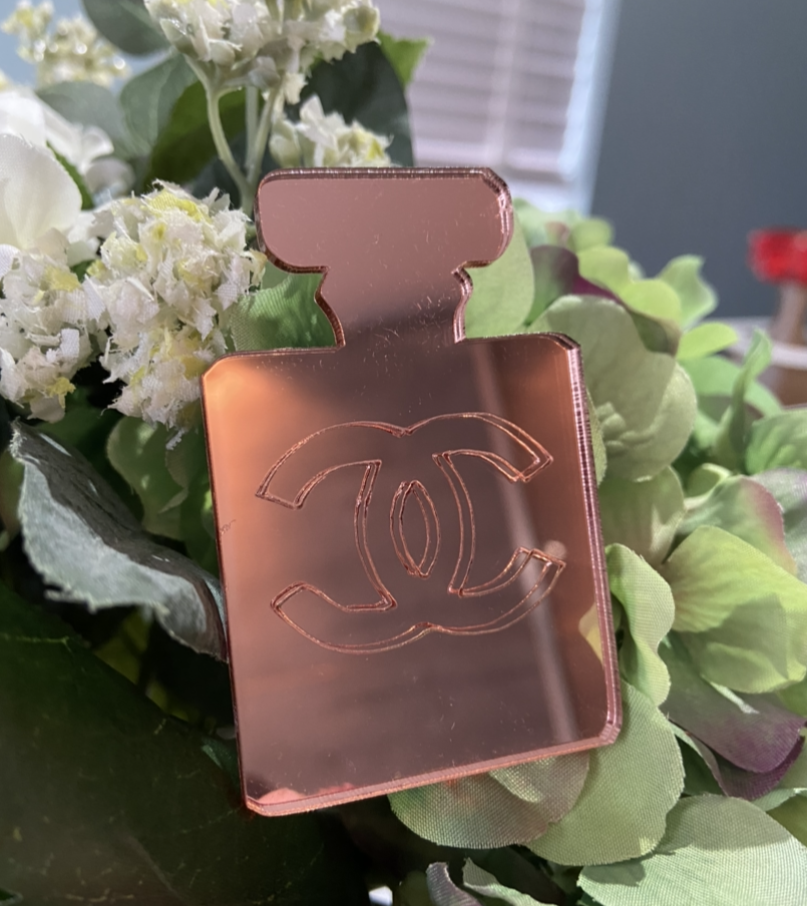 PERFUME Acrylic cake charm