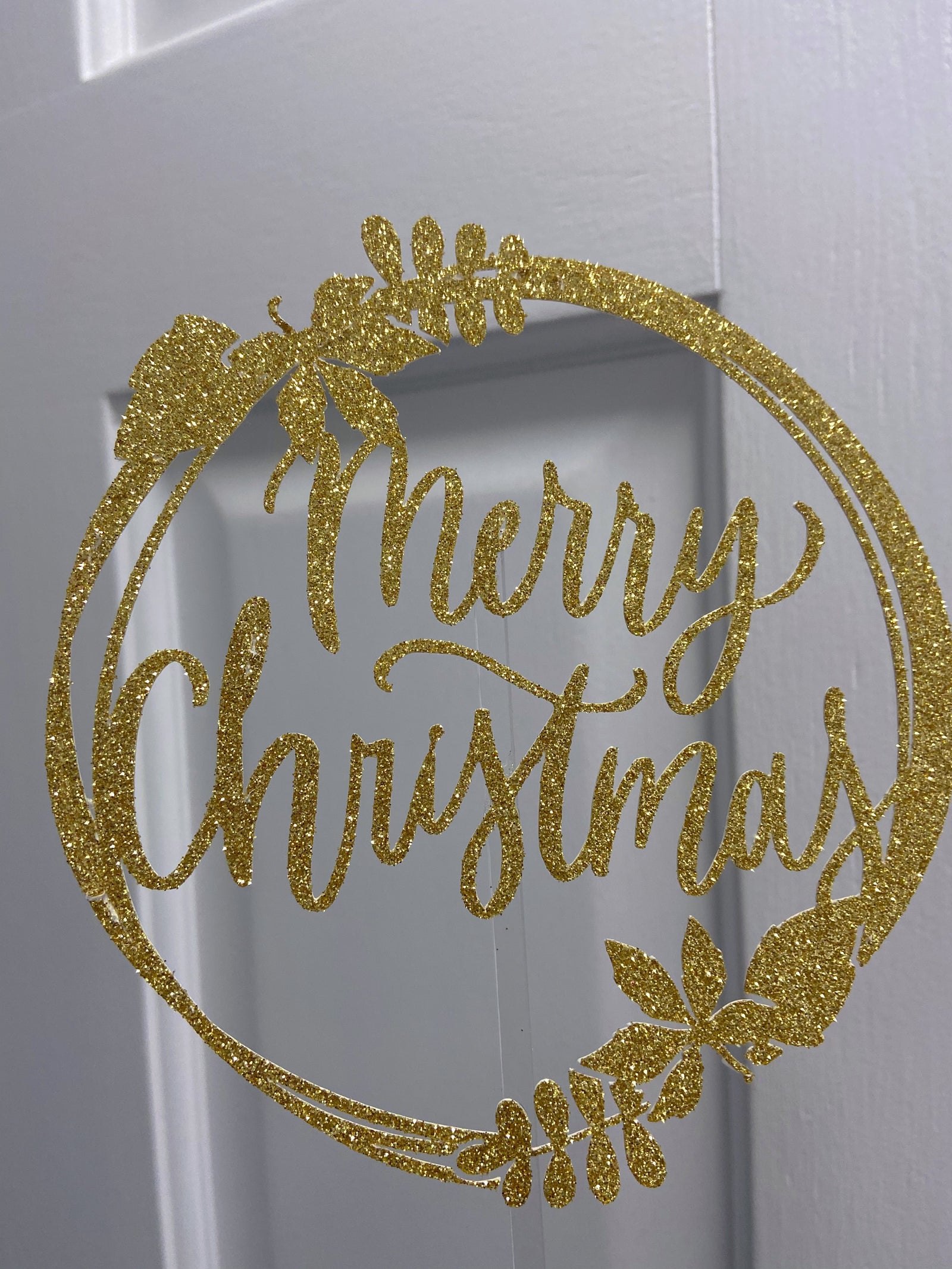 Merry Christmas Cake Topper