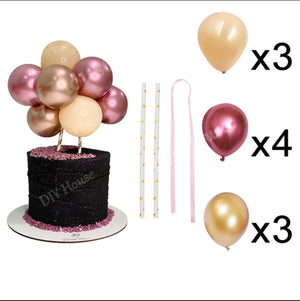 Balloon Cake topper set