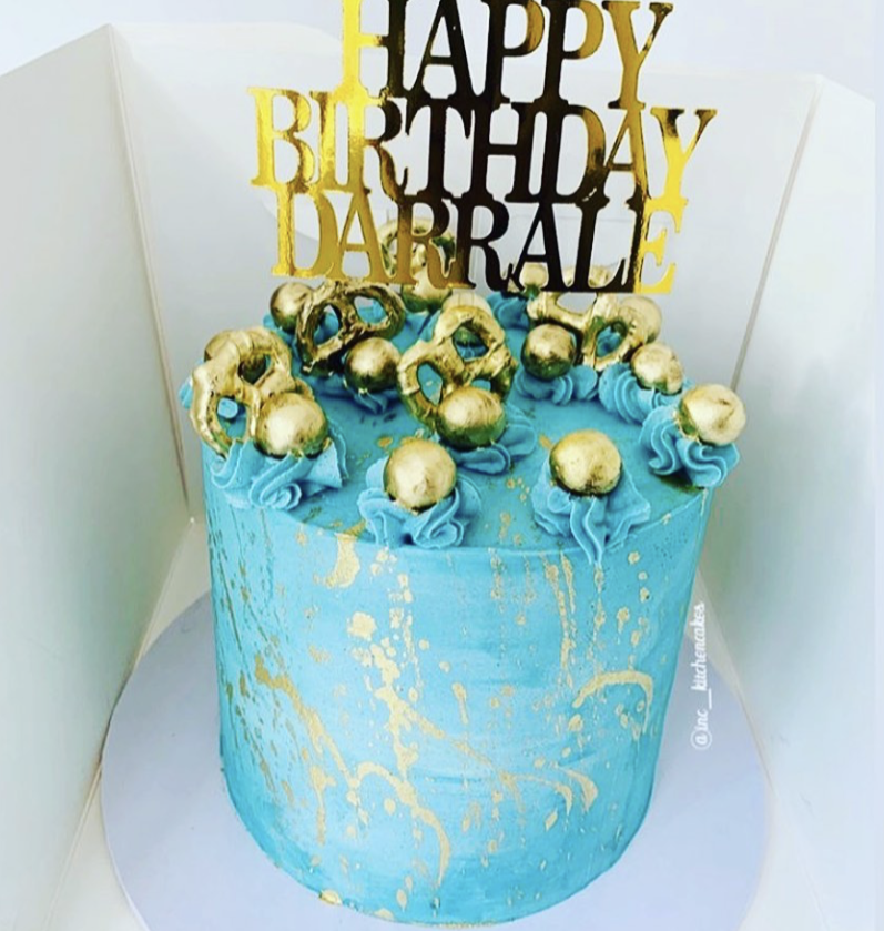 Personalised cake topper