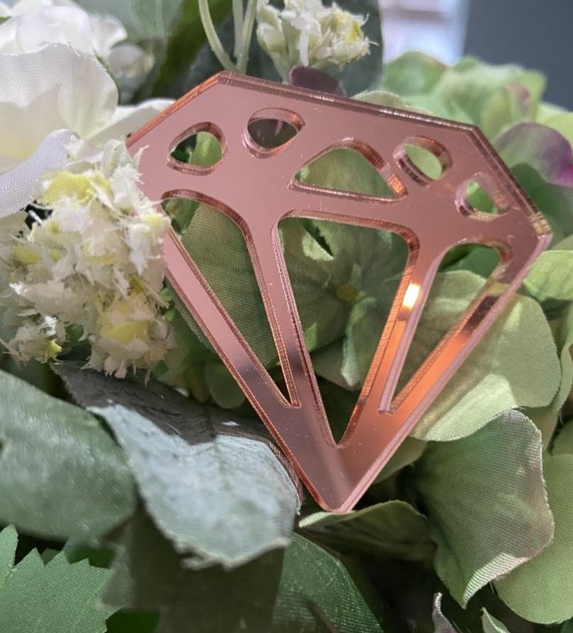 Acrylic Diamond charm: PACK options