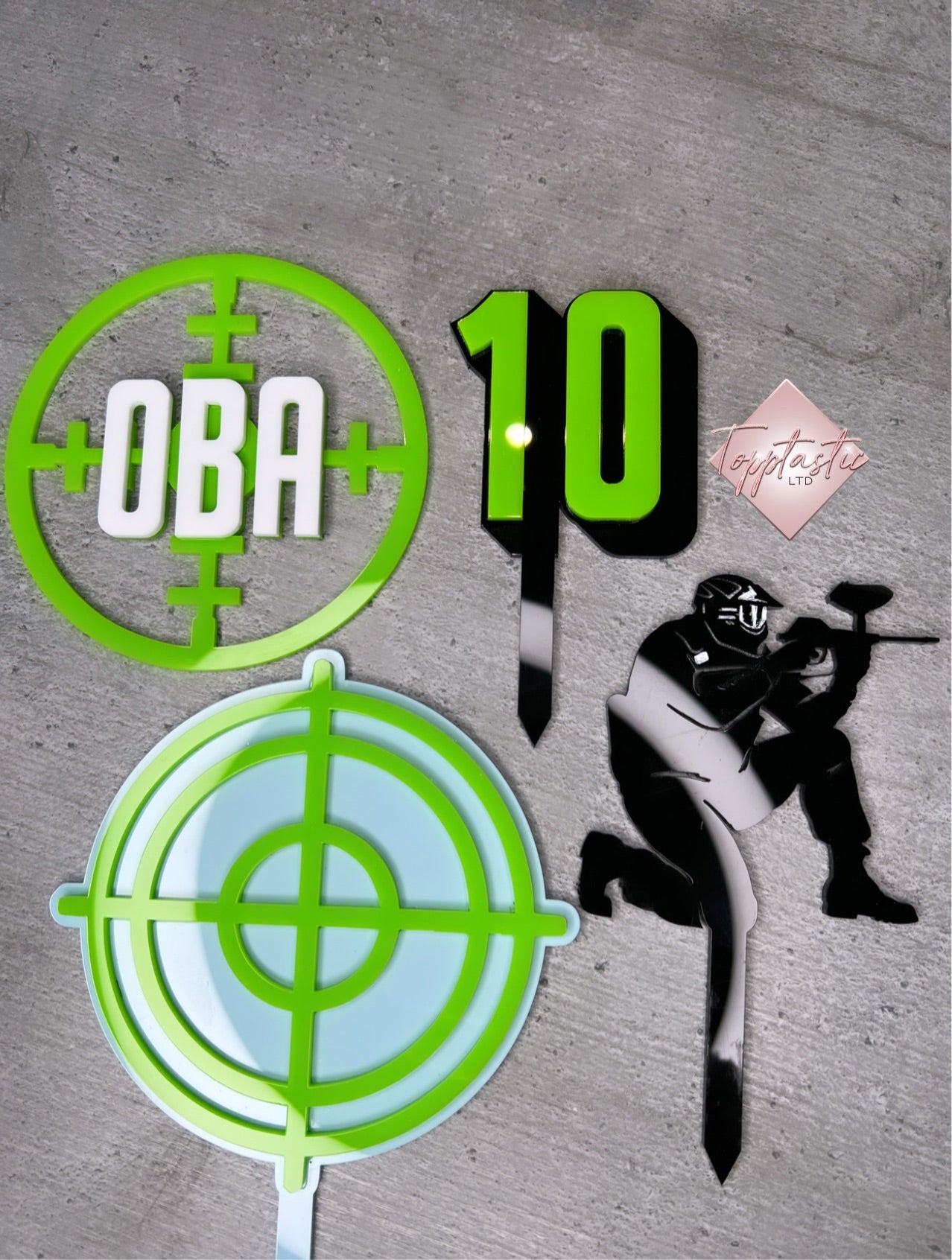 Paint Ball themed SET