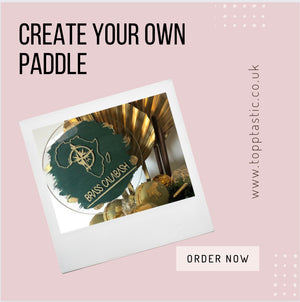 Create your own Acrylic paddle
