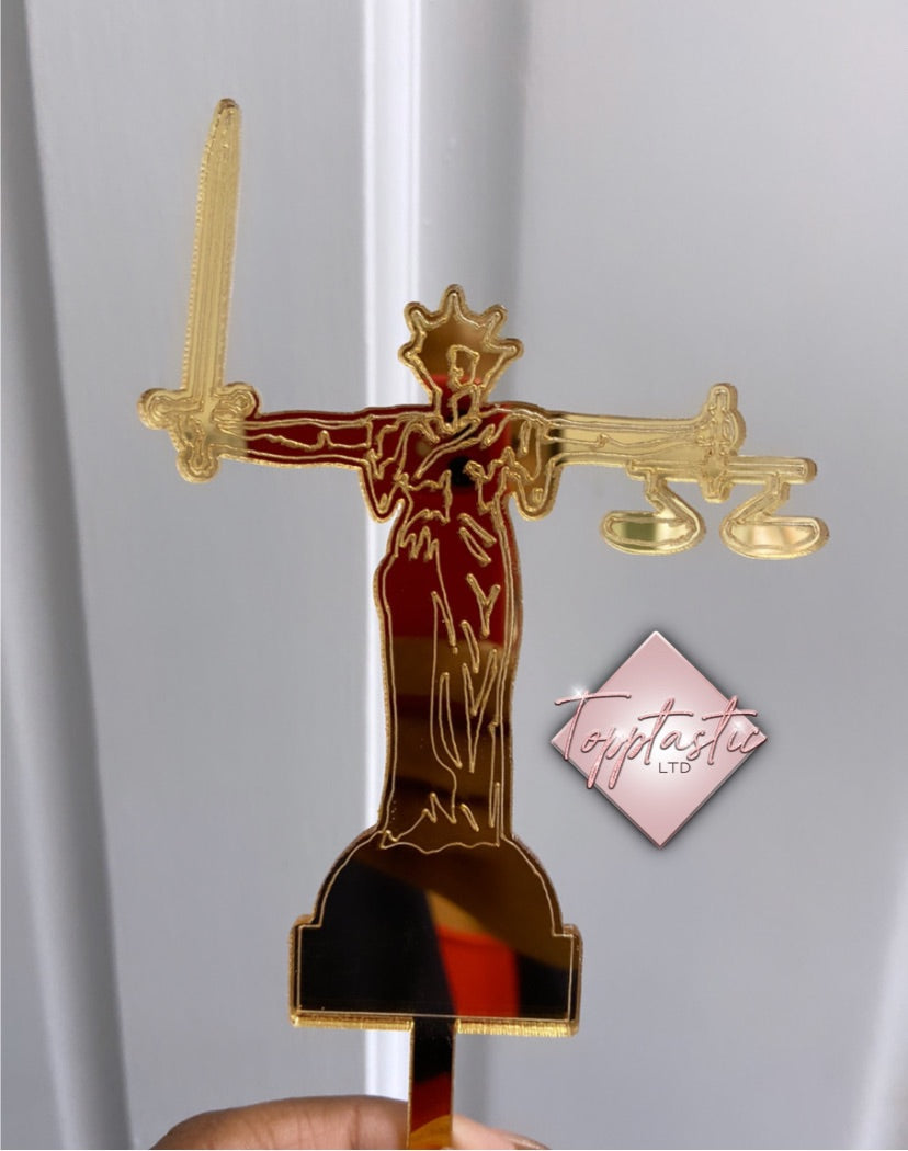 Lady Justice topper