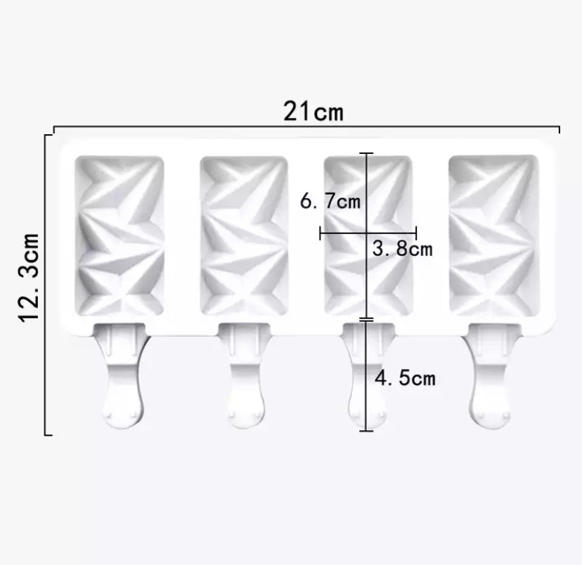 Cakesicle Mould- Geo