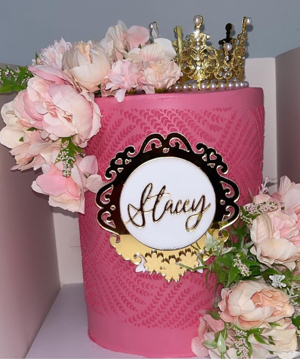 Acrylic Name Plate/ Charm