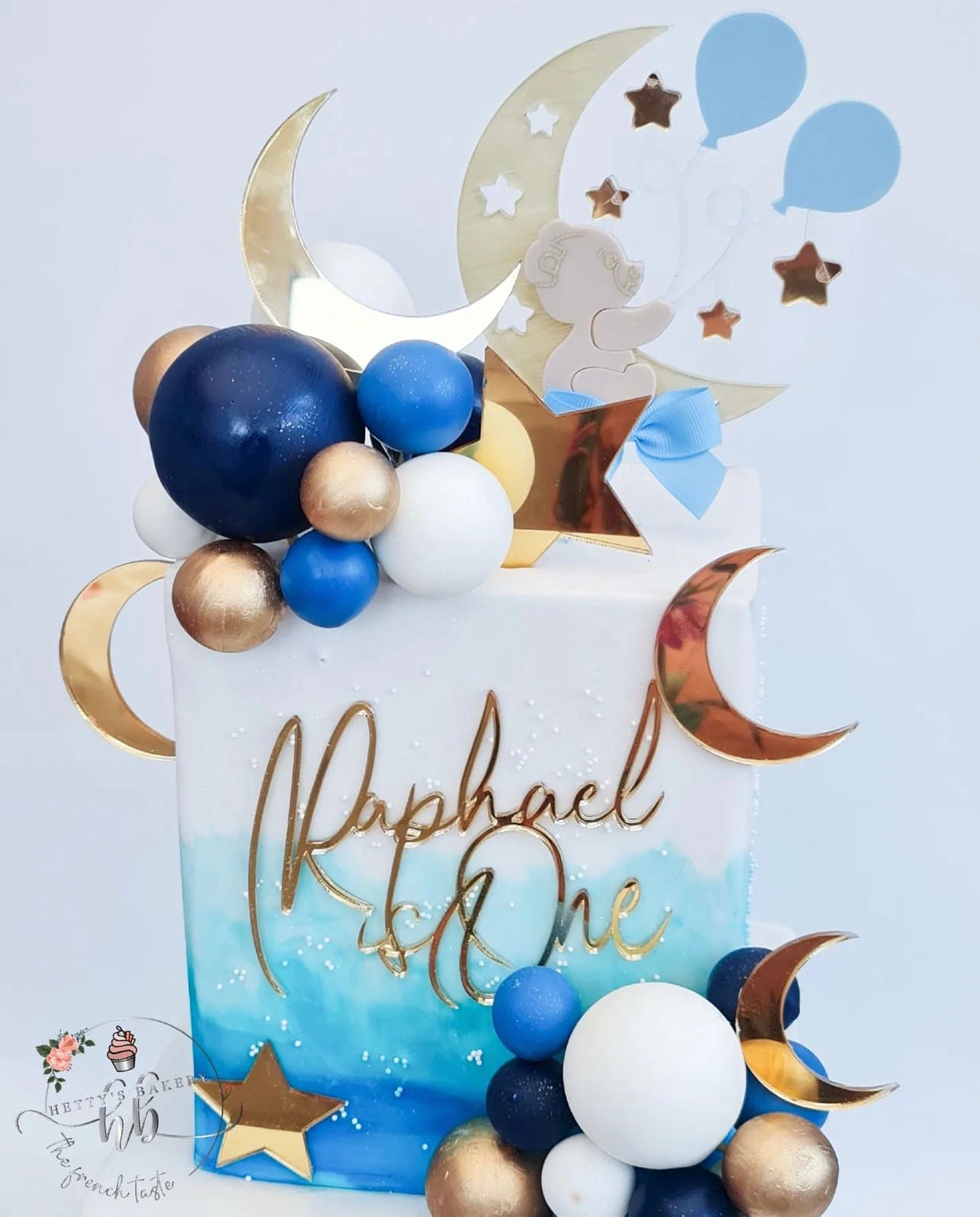 Personalised Acrylic cake charm