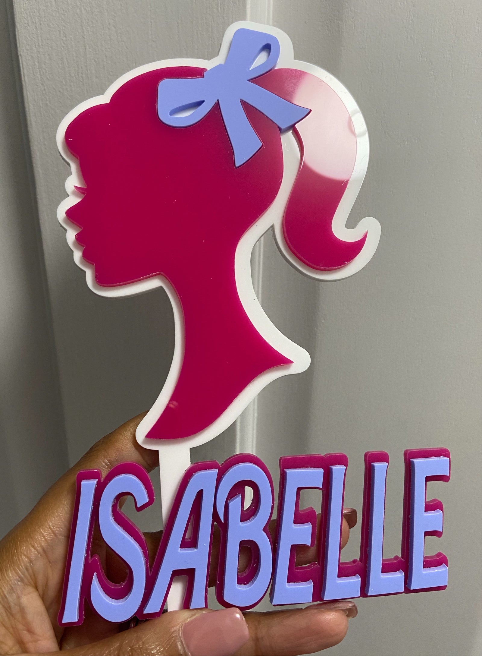 Barbie Themed Topper