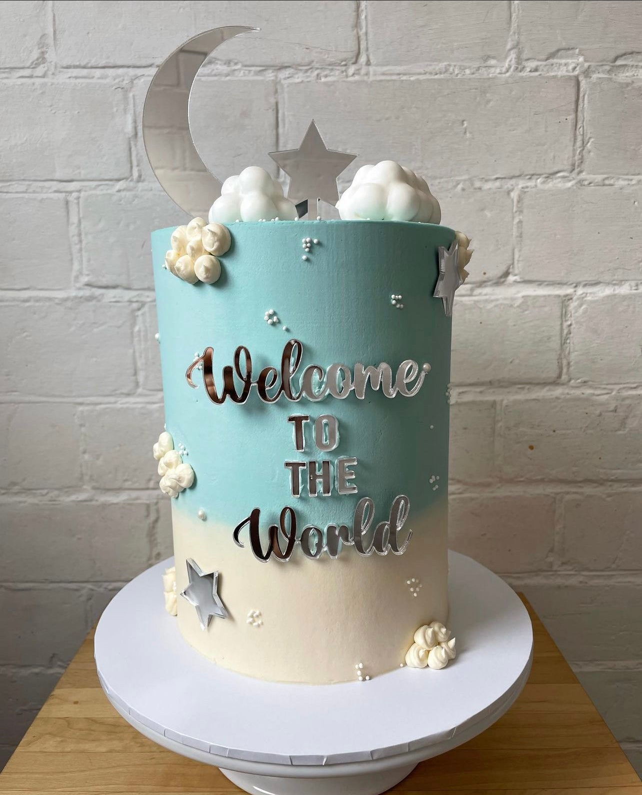 Welcome to the World/ stars and moon set