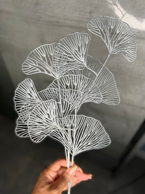 Artificial Gingko leaves