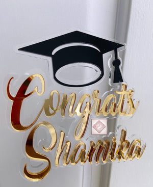 Graduation Cake Topper