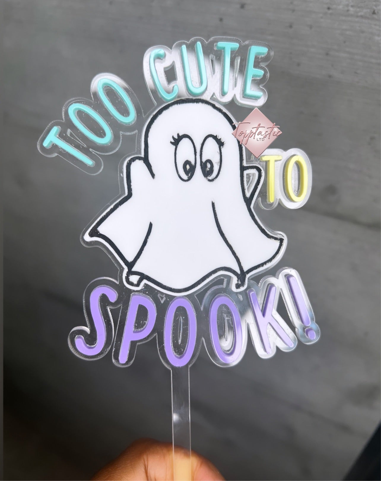 Too Cute to Spook! Topper