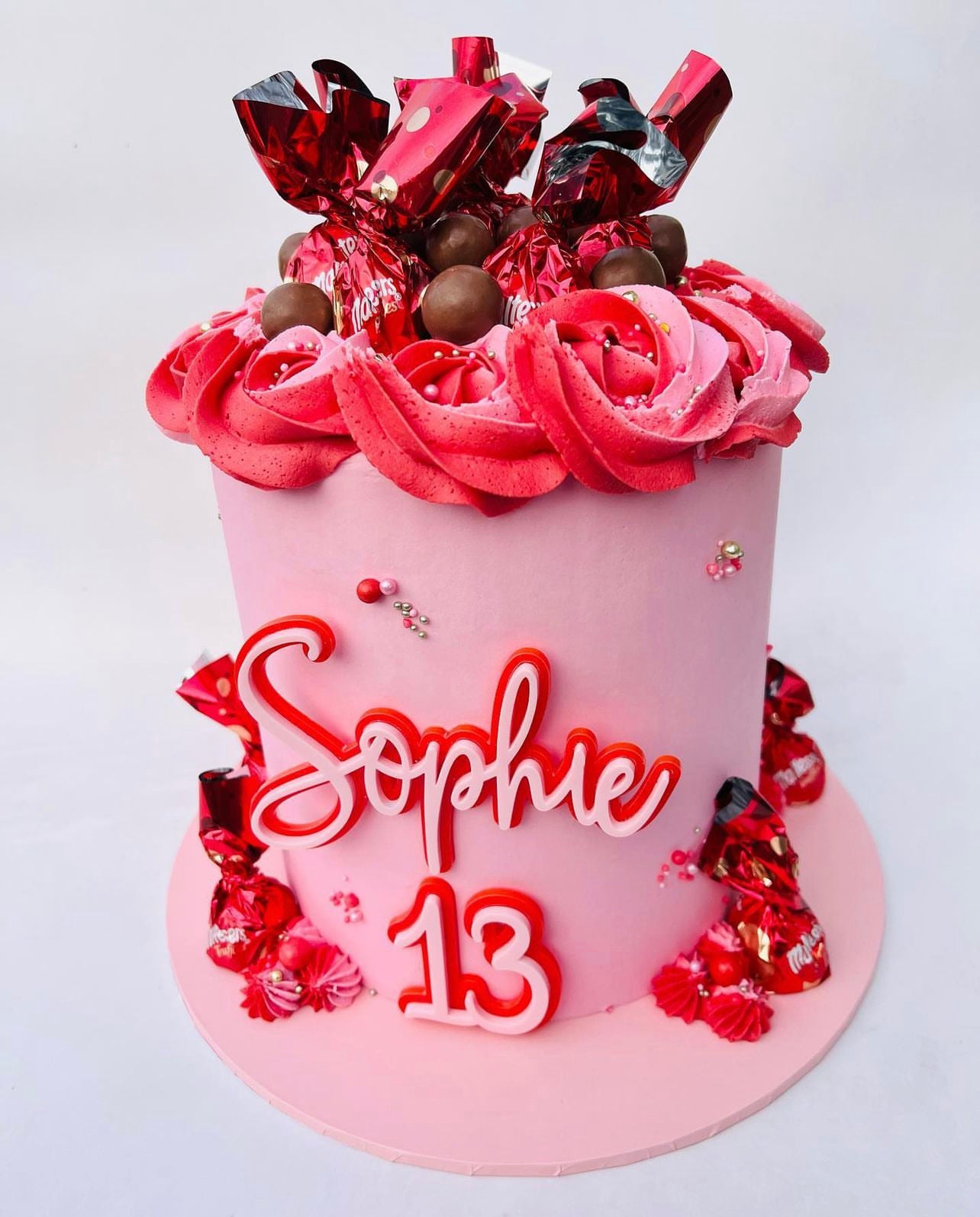 Double layered Name and age charm set: Choose your Font