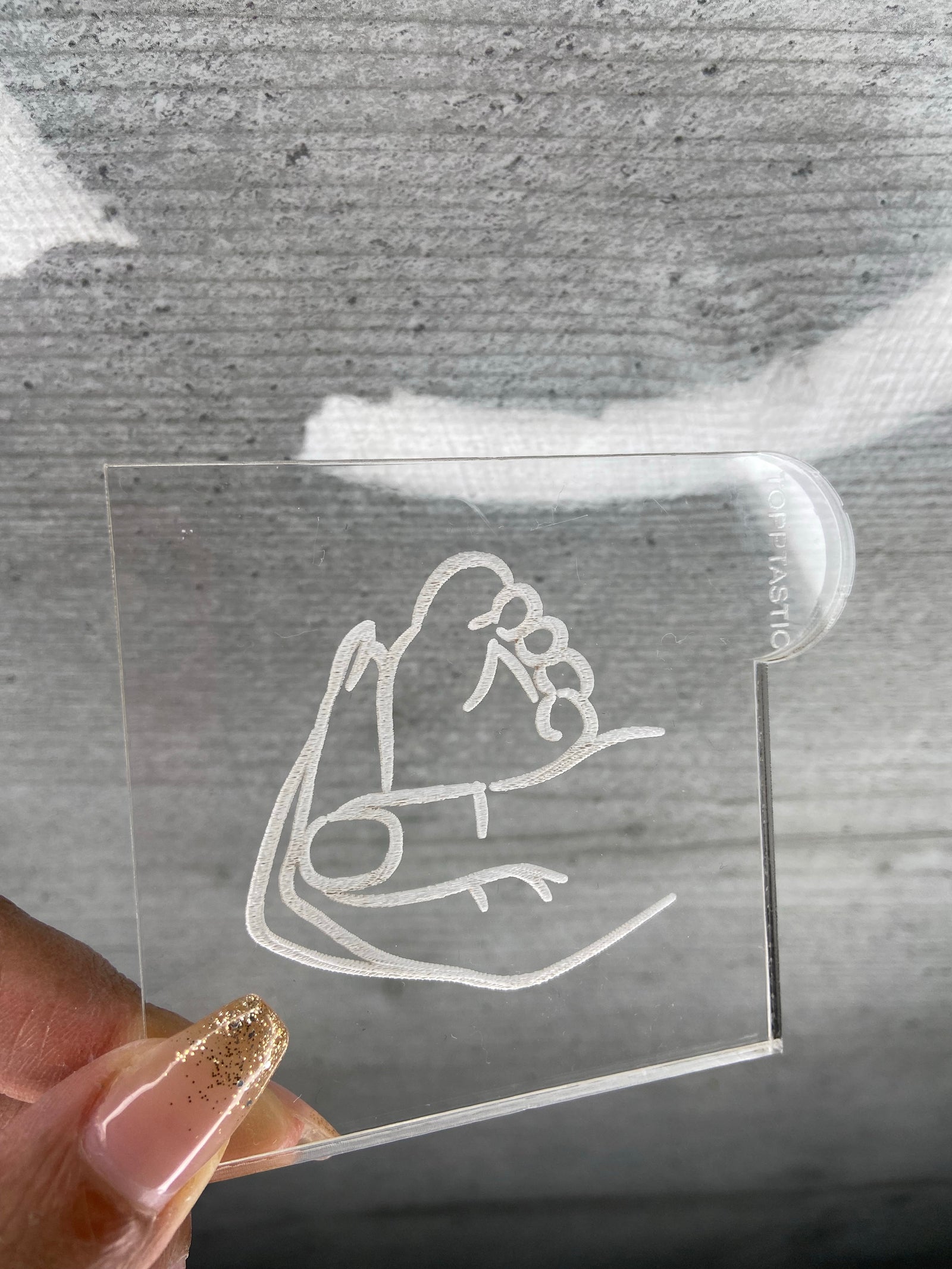 Mother & Baby Debosser