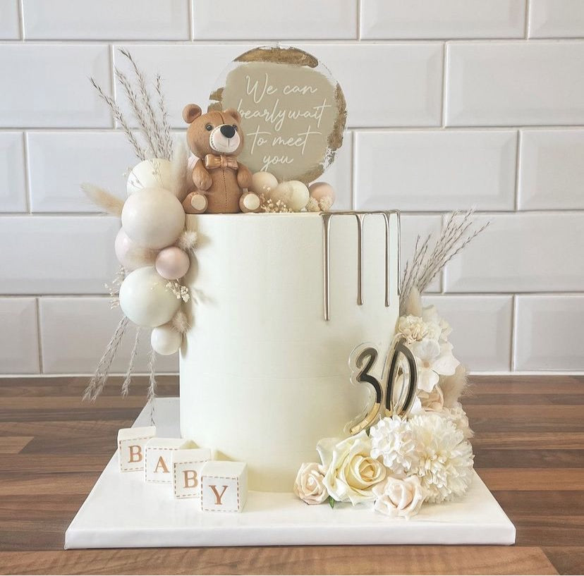 Double layered Number charm: Choose your Font