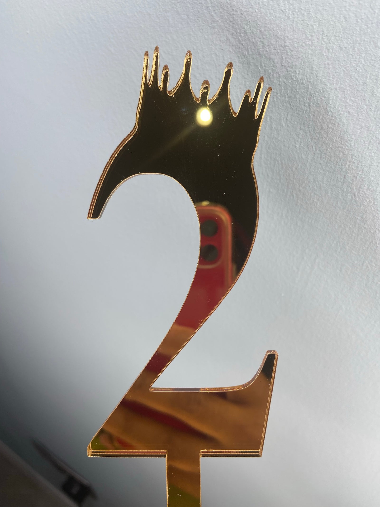 CROWN NUMBER topper