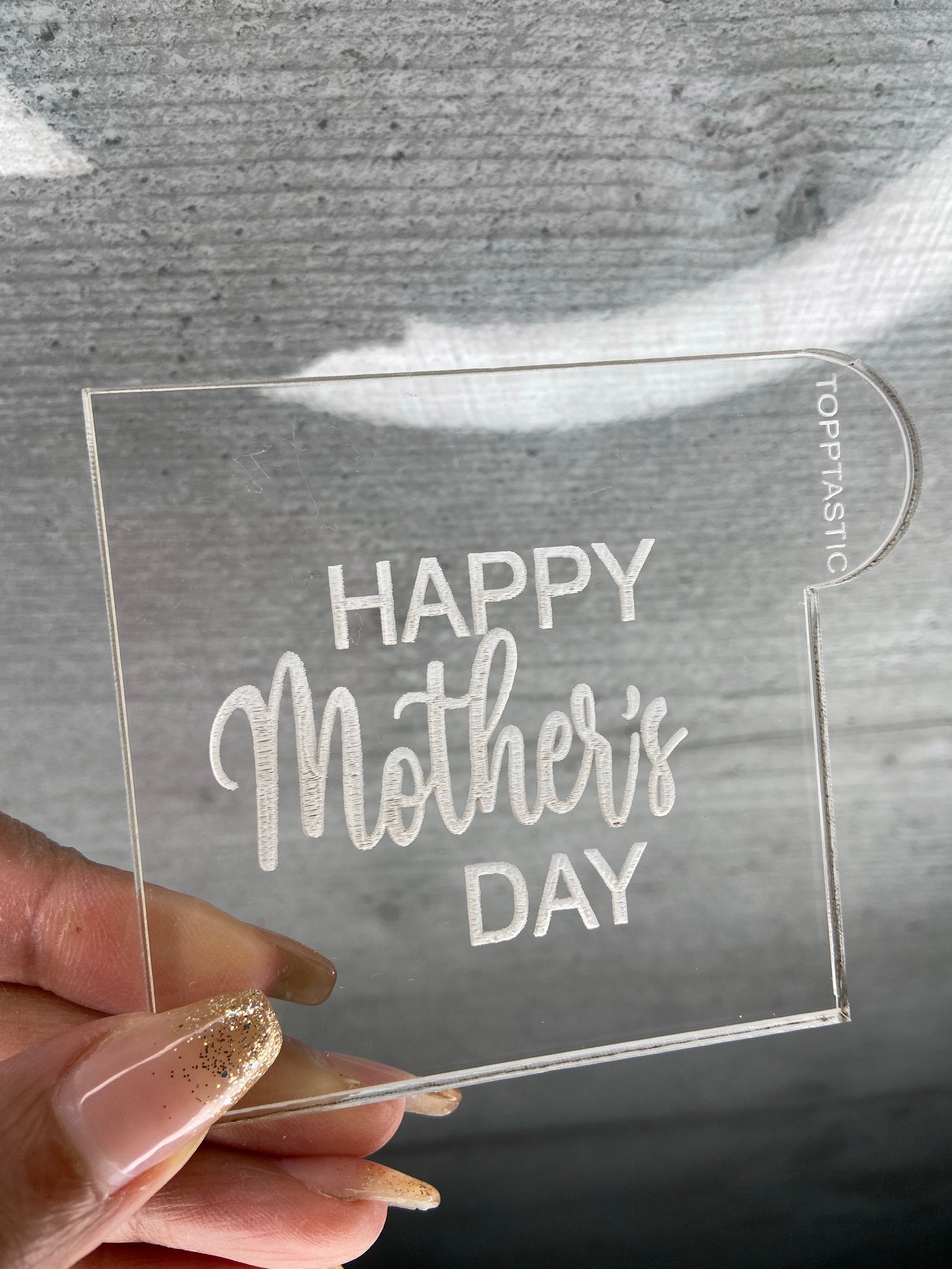 Happy Mother's Day Debosser