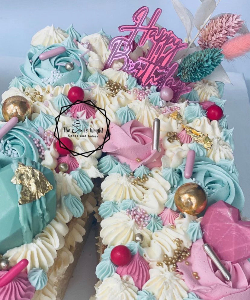 Engraved Happy Birthday cupcake topper- PACK OF 4