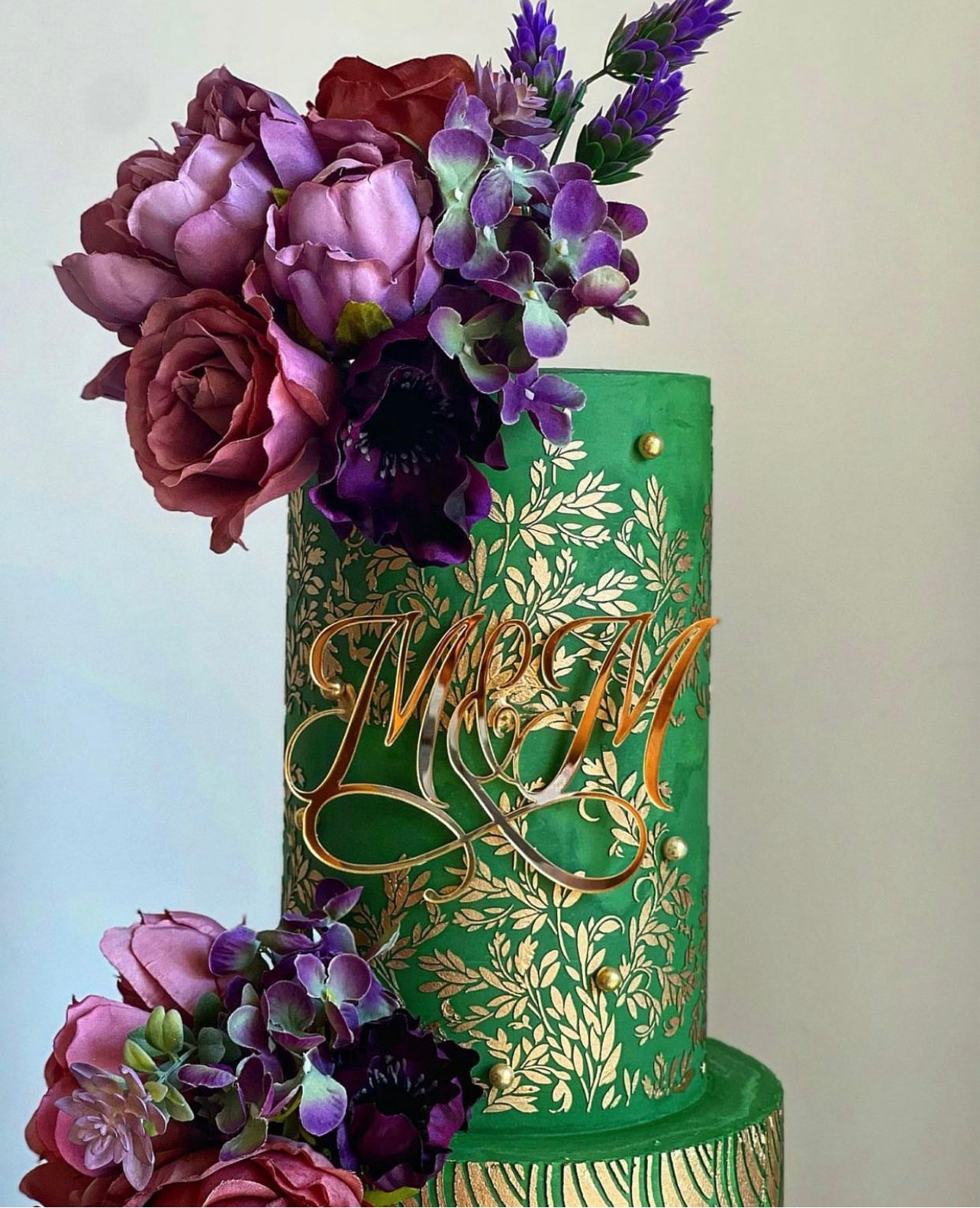 Initial/Wedding Acrylic charm